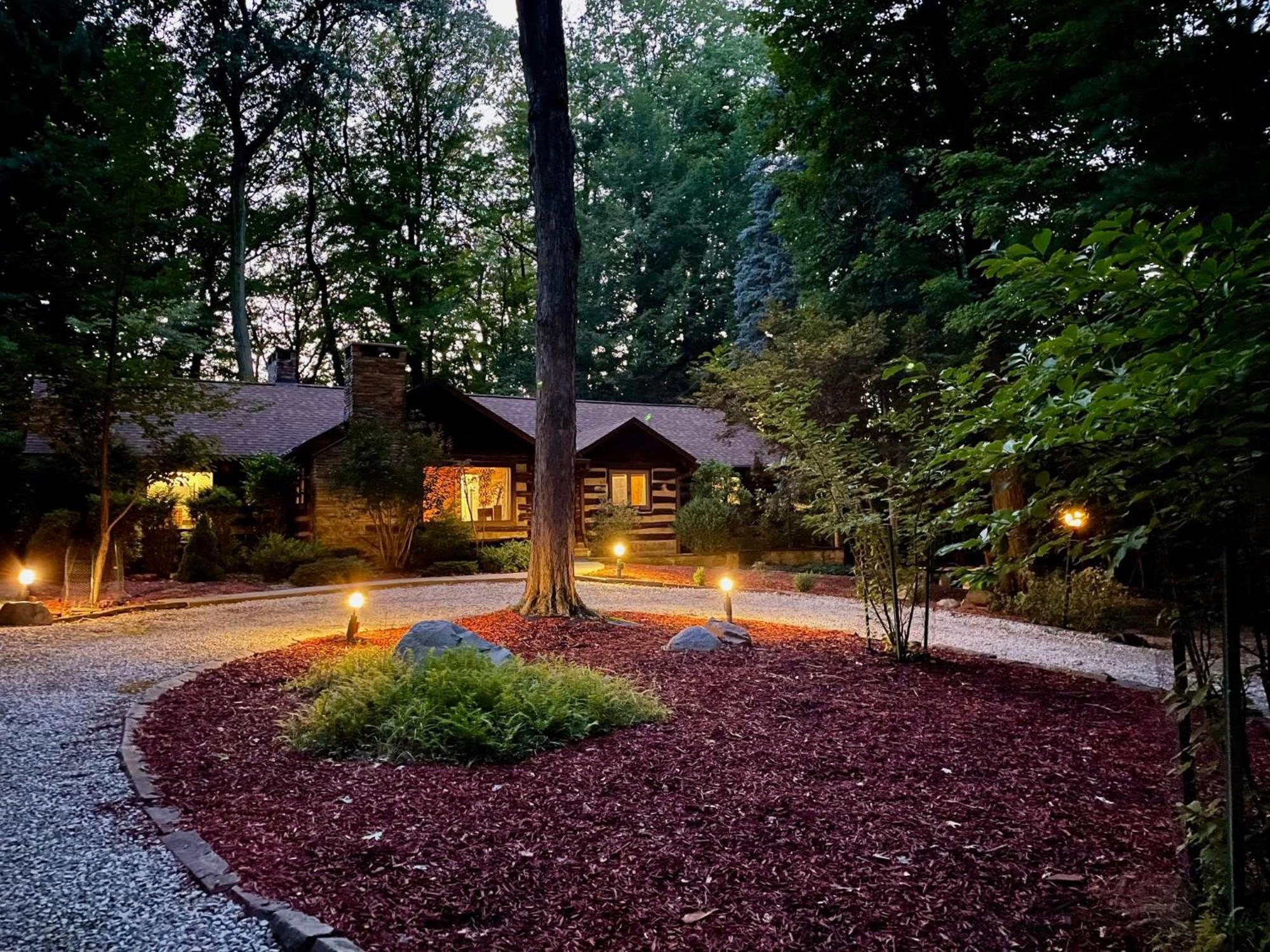 Log Cabin - Natures Oasis - Fire Pit & Gazebo Cleveland Luaran gambar