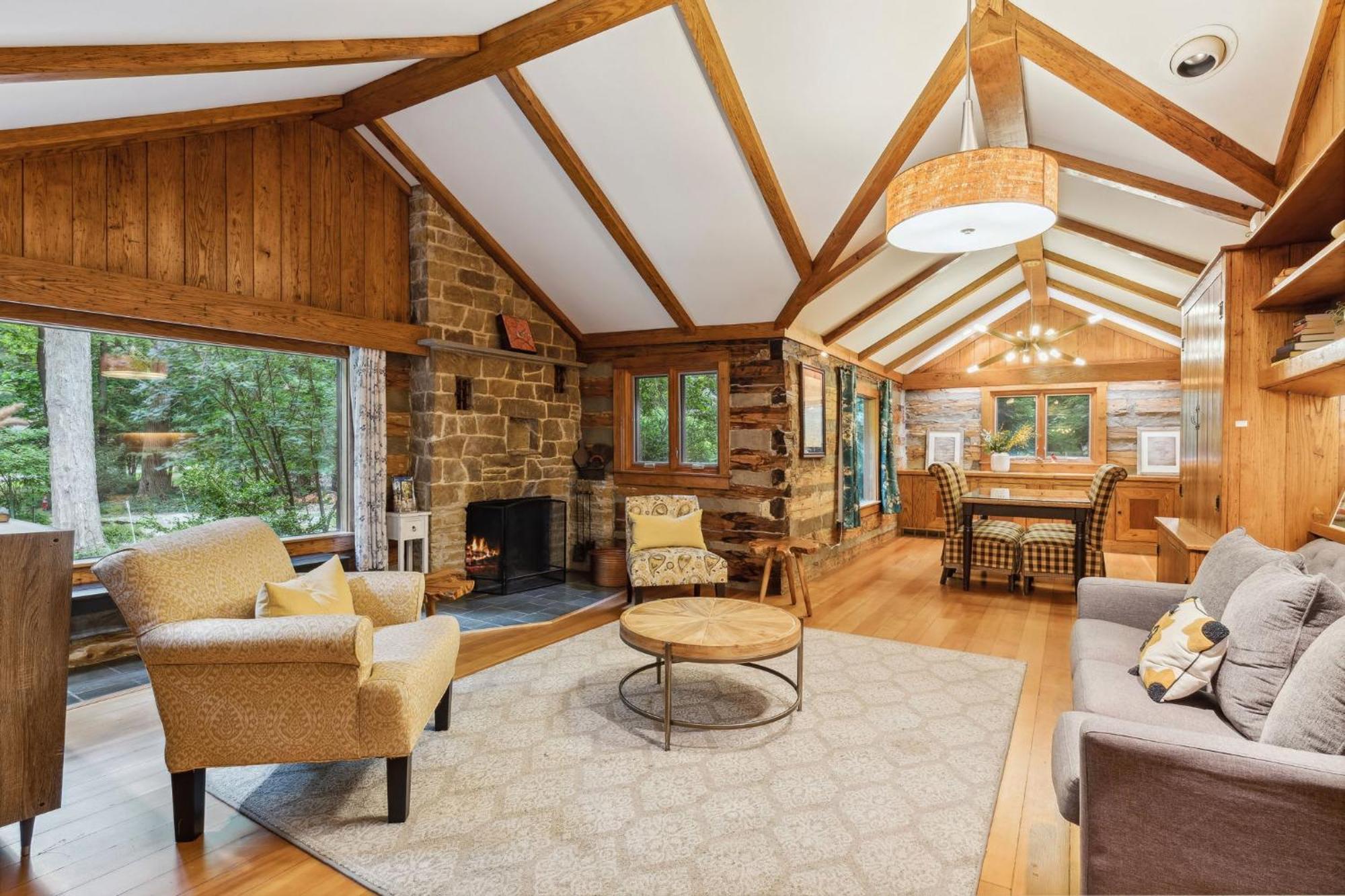 Log Cabin - Natures Oasis - Fire Pit & Gazebo Cleveland Luaran gambar